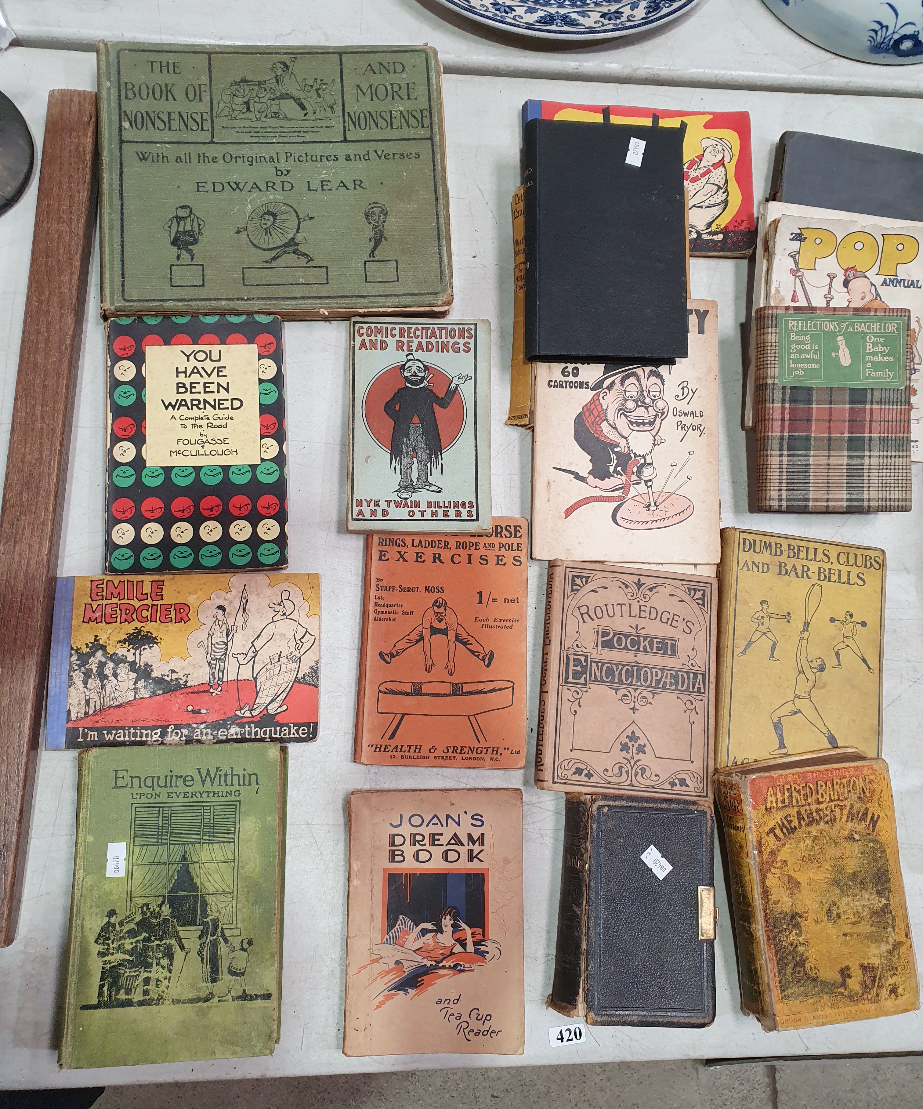 420 · A GROUP OF BOOKS