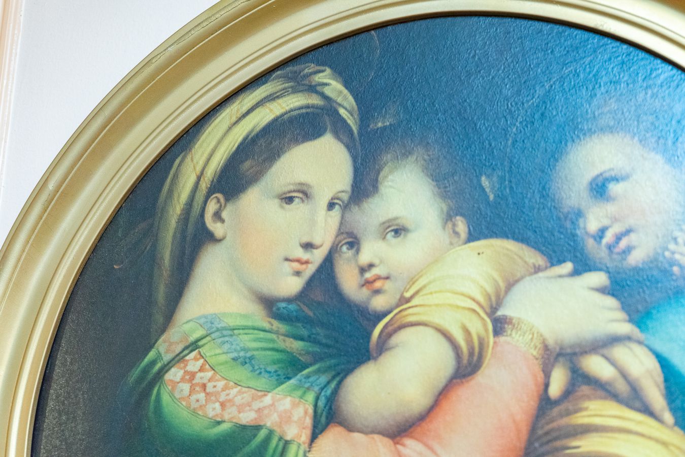 Framed Reproduction of "Madonna of the Chair" by Raphael | Harritt ...