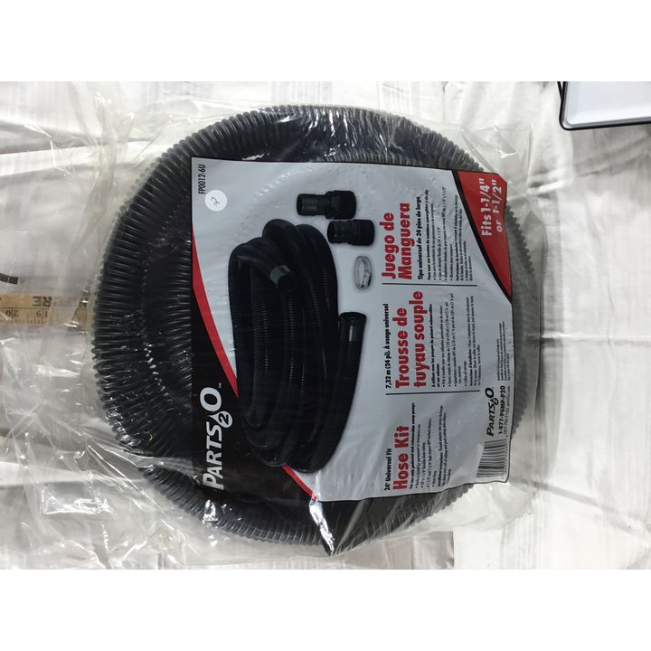 24' Universal Hose Kit For Sump Pumps 24' x 1 1/2" Flexible Drain Tubing