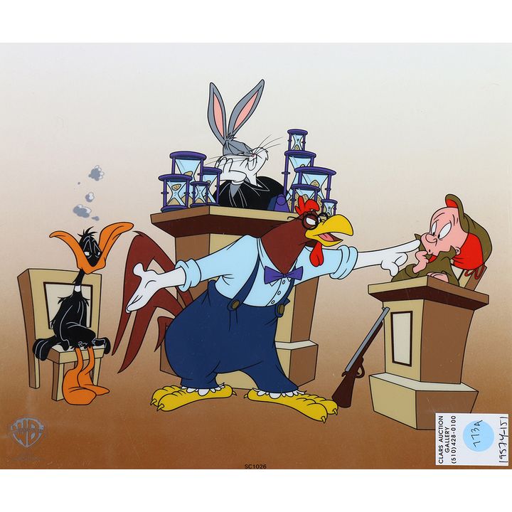 Warner Brothers Animation Art The Judge and Jury