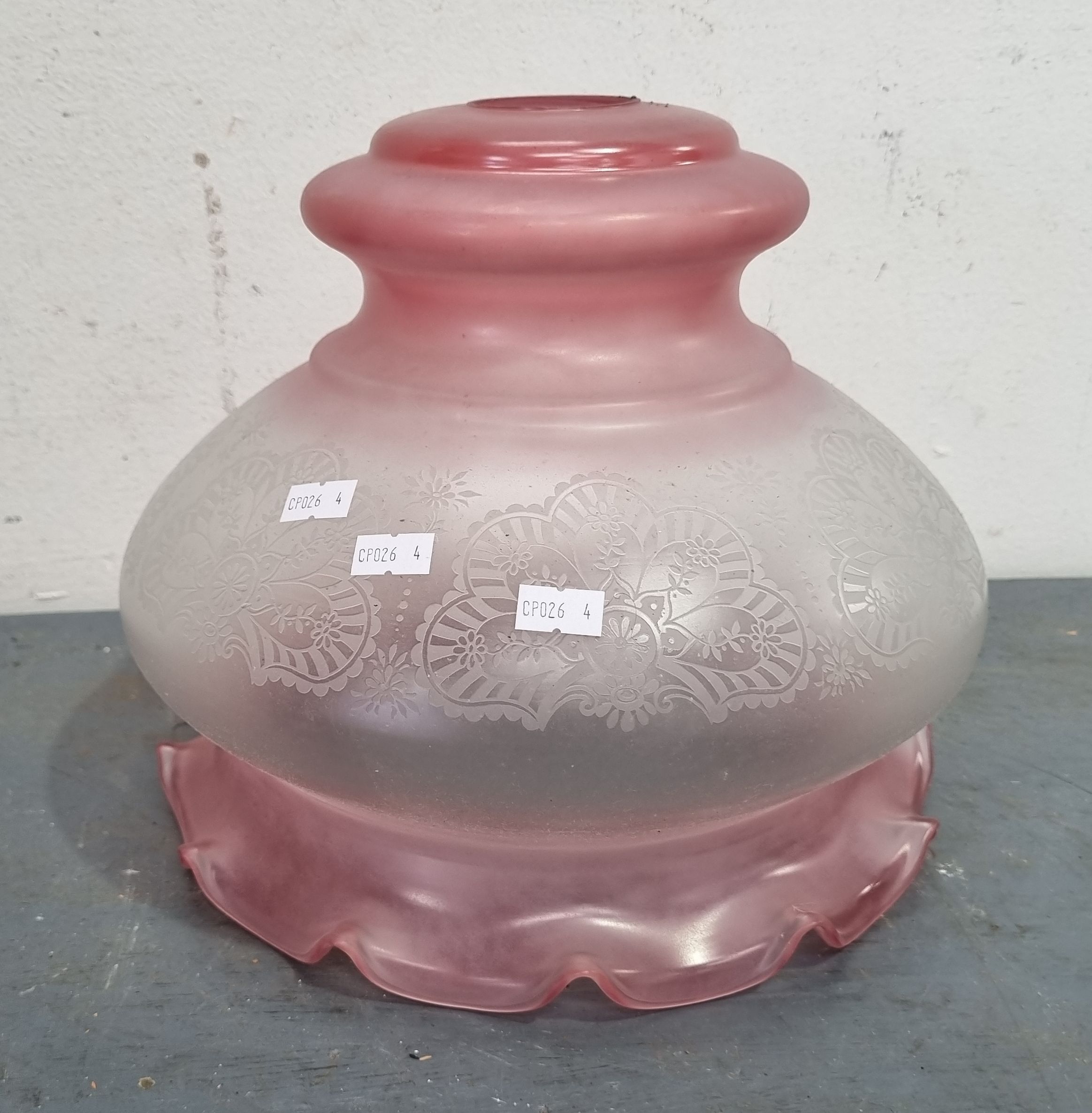 1390 · A GLASS SHADE