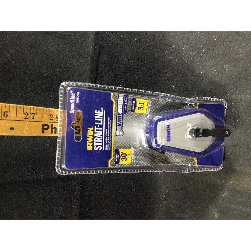 Irwin Strait-Line 30" Compact Speedline Chalk Reel