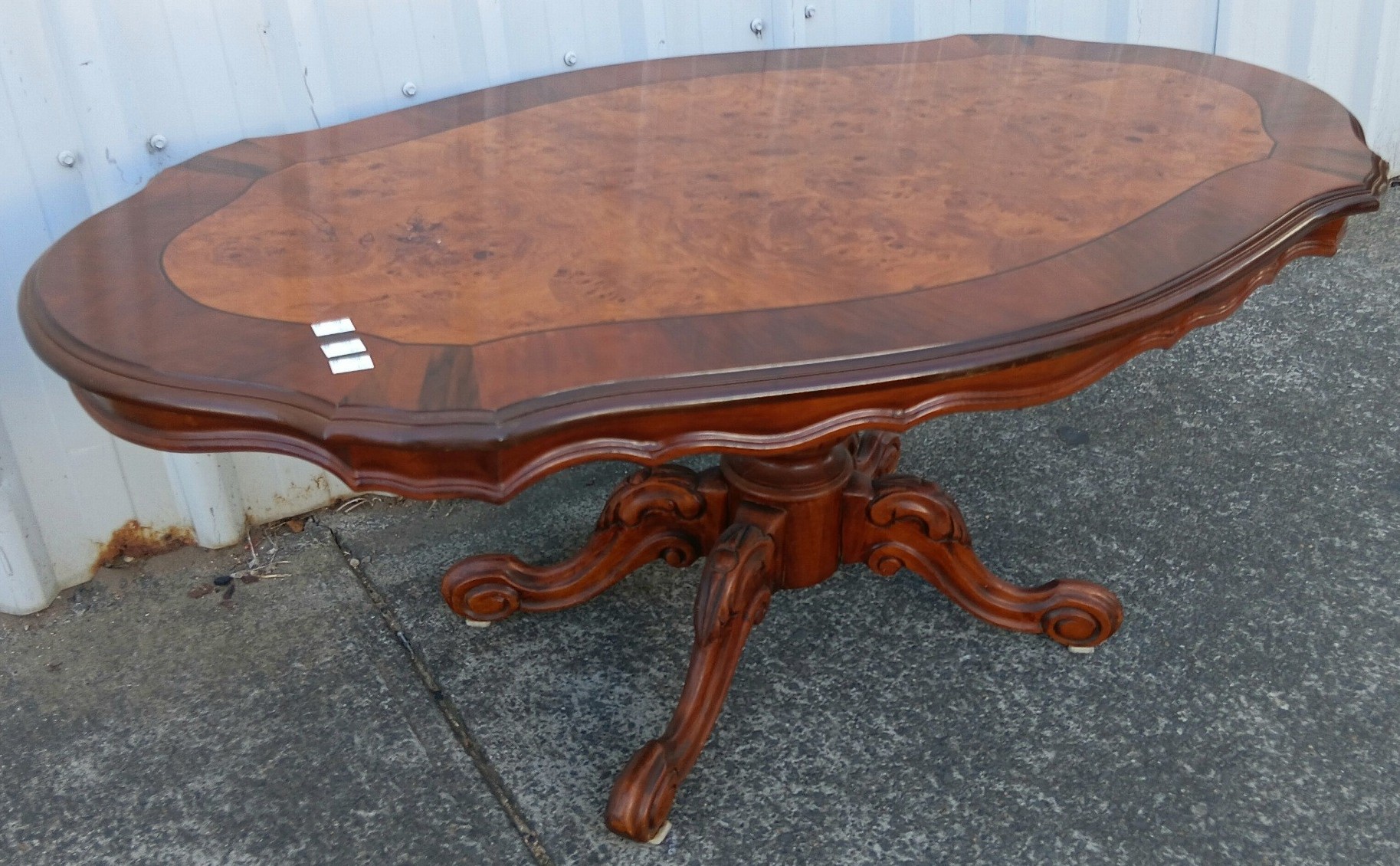 A Pedestal Coffee Table