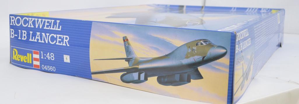 Factory sealed Revell 04560 1/48 scale Rockwell B-1B Lancer bomber