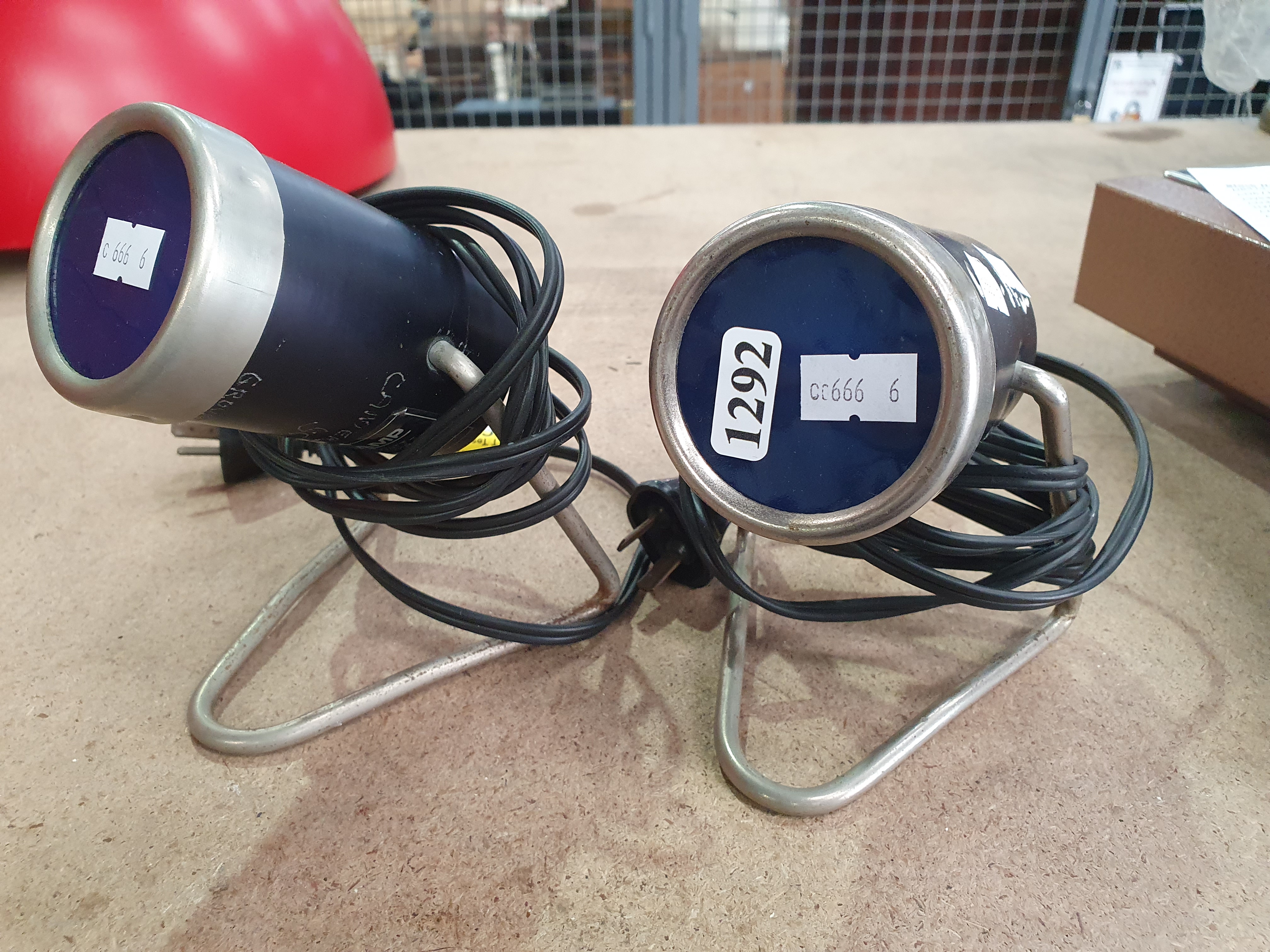 A Pair Of Working Bedside/Lab Lights
