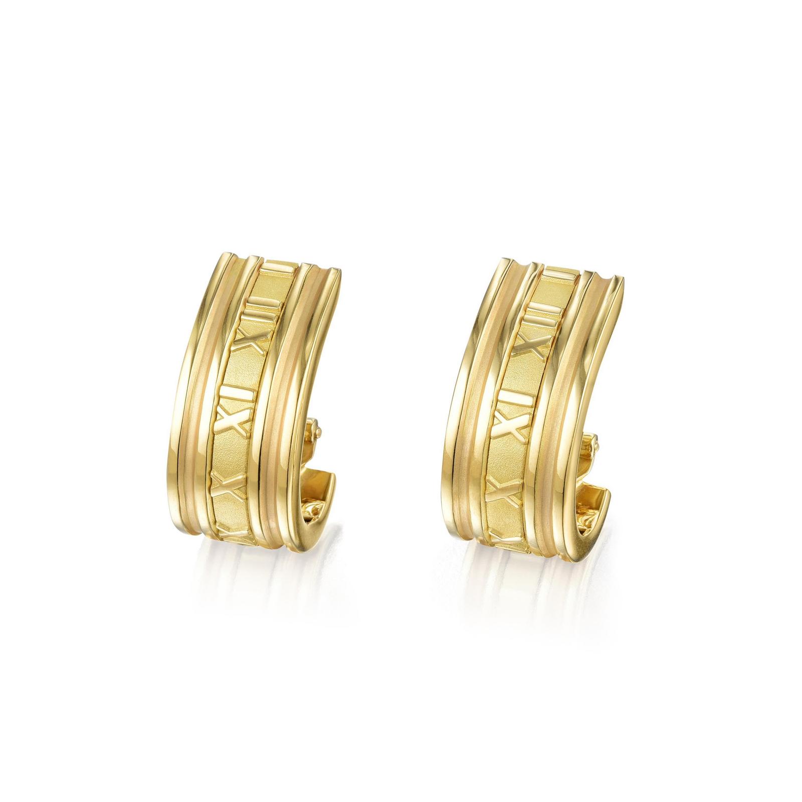 Sold at Auction: TIFFANY &CO ,18K GOLD ATLAS COLLECTION ROMAN NUMERALS RING