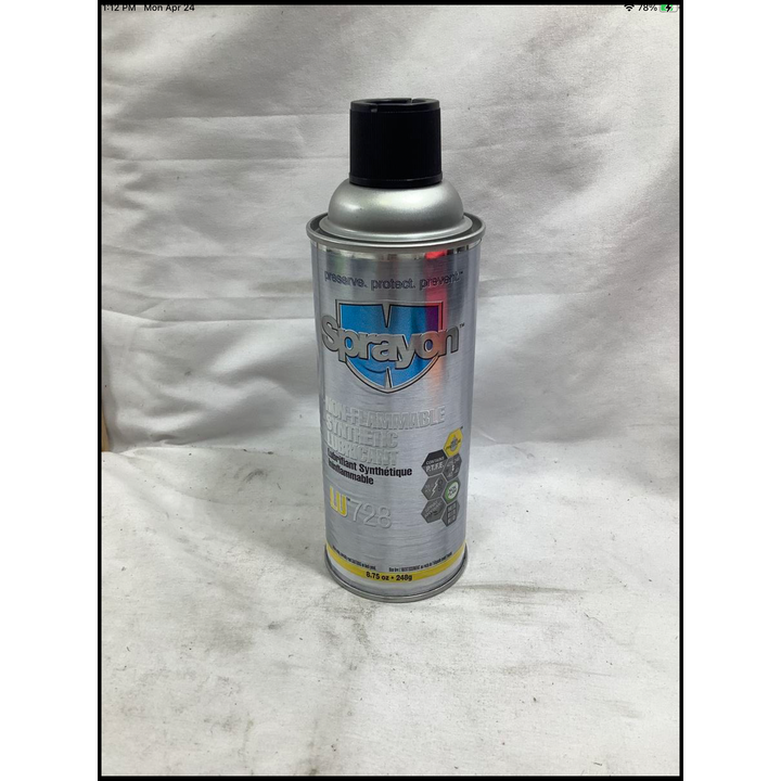 Sprayon Non-Flammable Synthetic Lubricant 8.75oz