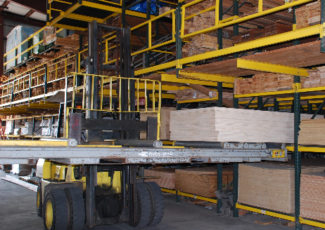 AUTO-STAK System, Transfer Materials from forklift to racks, Includes ...