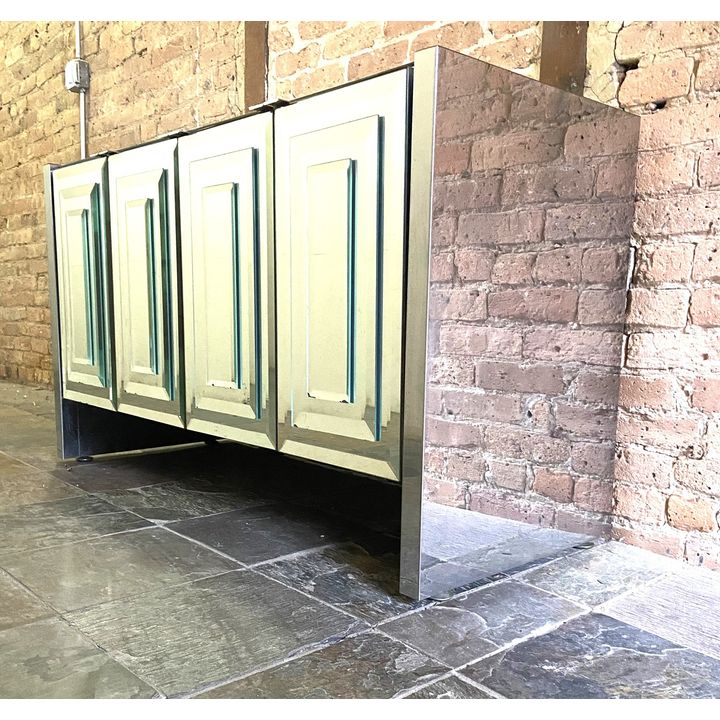 ELLO Mirrored Credenza