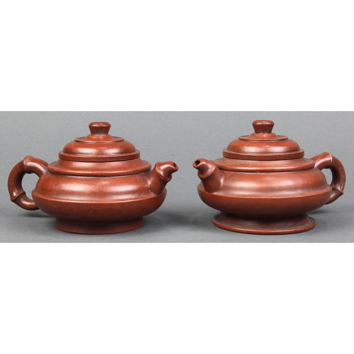 Chinese Zisha Teapots, Marked Fan Shifen