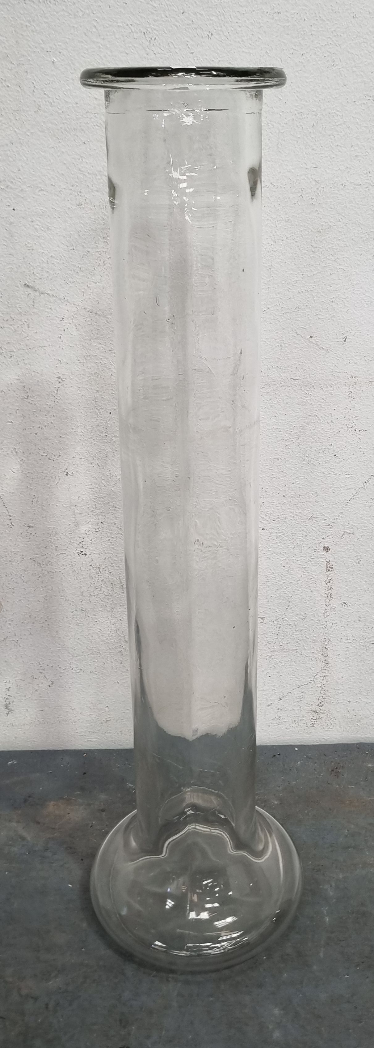 A Tall Glass Vase