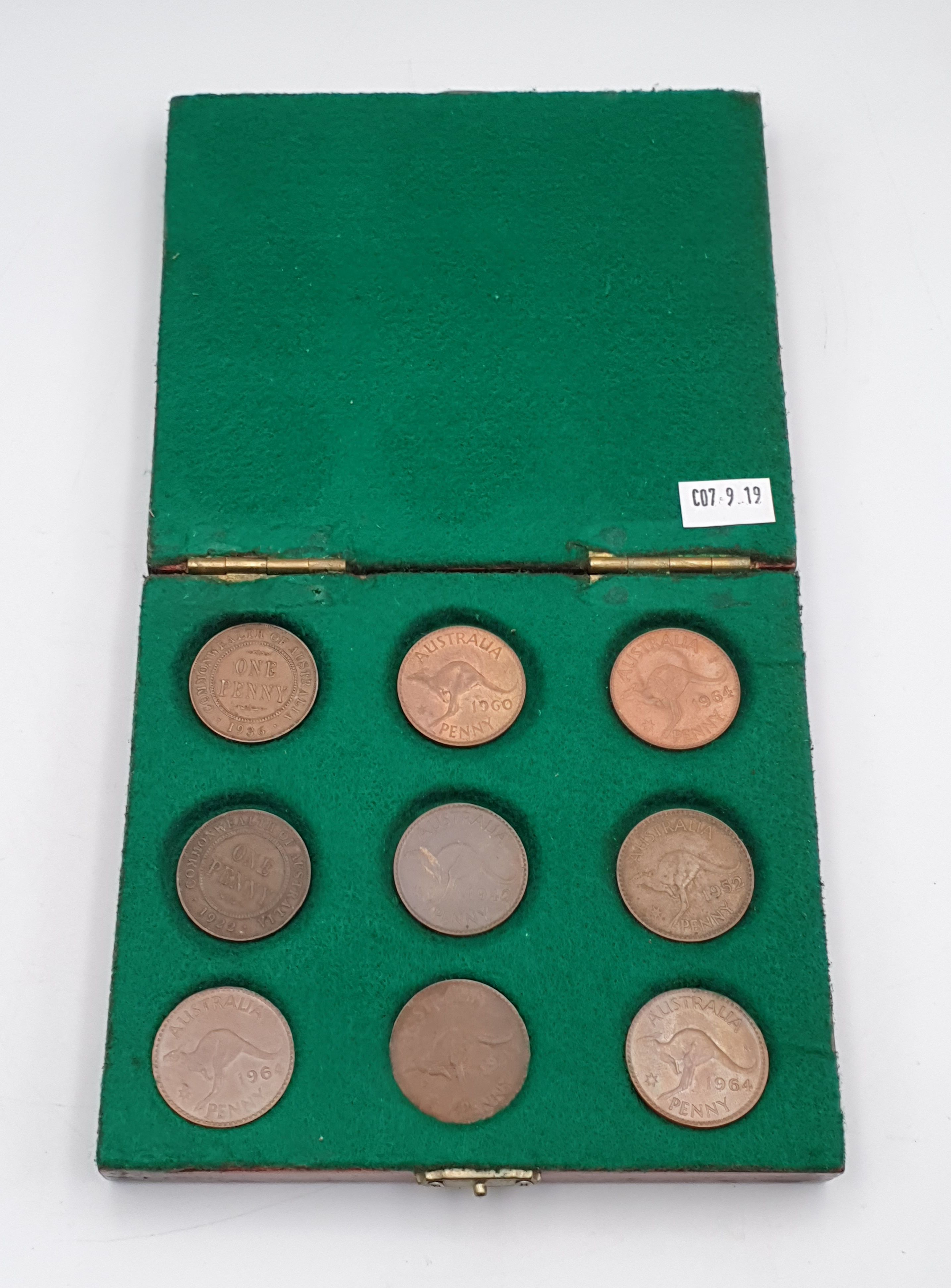 296 · A QUANTITY OF AUSTRALIAN PRE-DECIMAL ERROR COINS