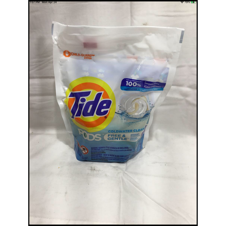 Tide 31ct Coldwater Clean Free & Gentle Laundry Pods
