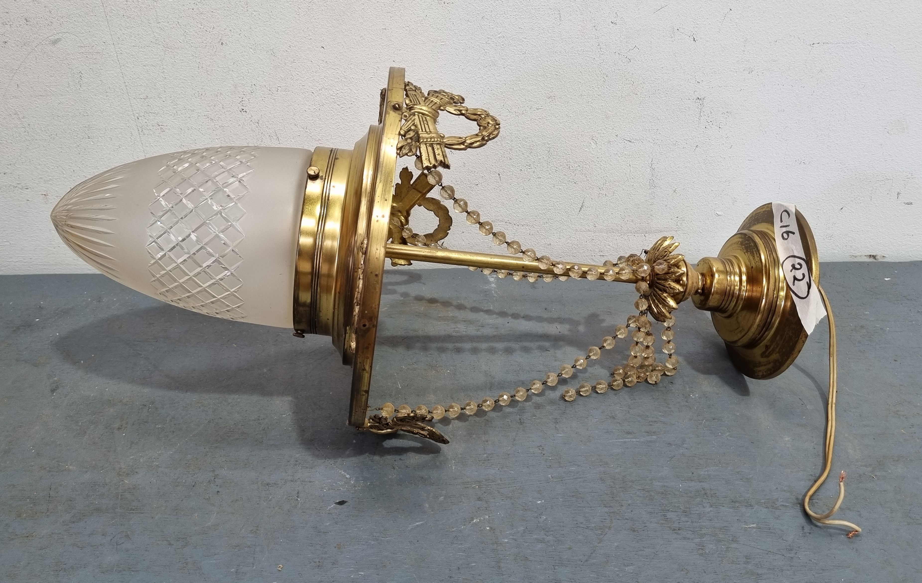 A Metal Haning Light