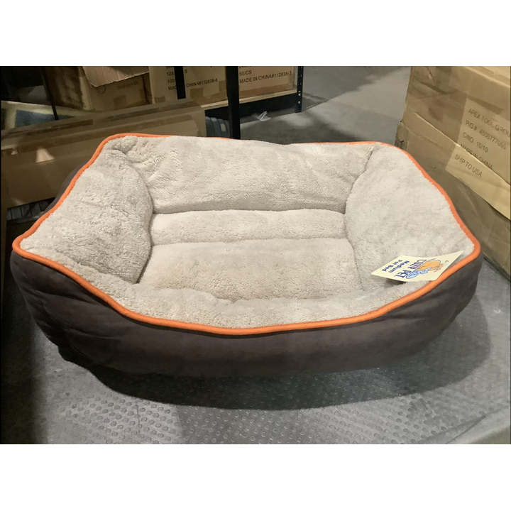 Cozy Pet Medium Pet Bed (Orange,Brown,Tan)