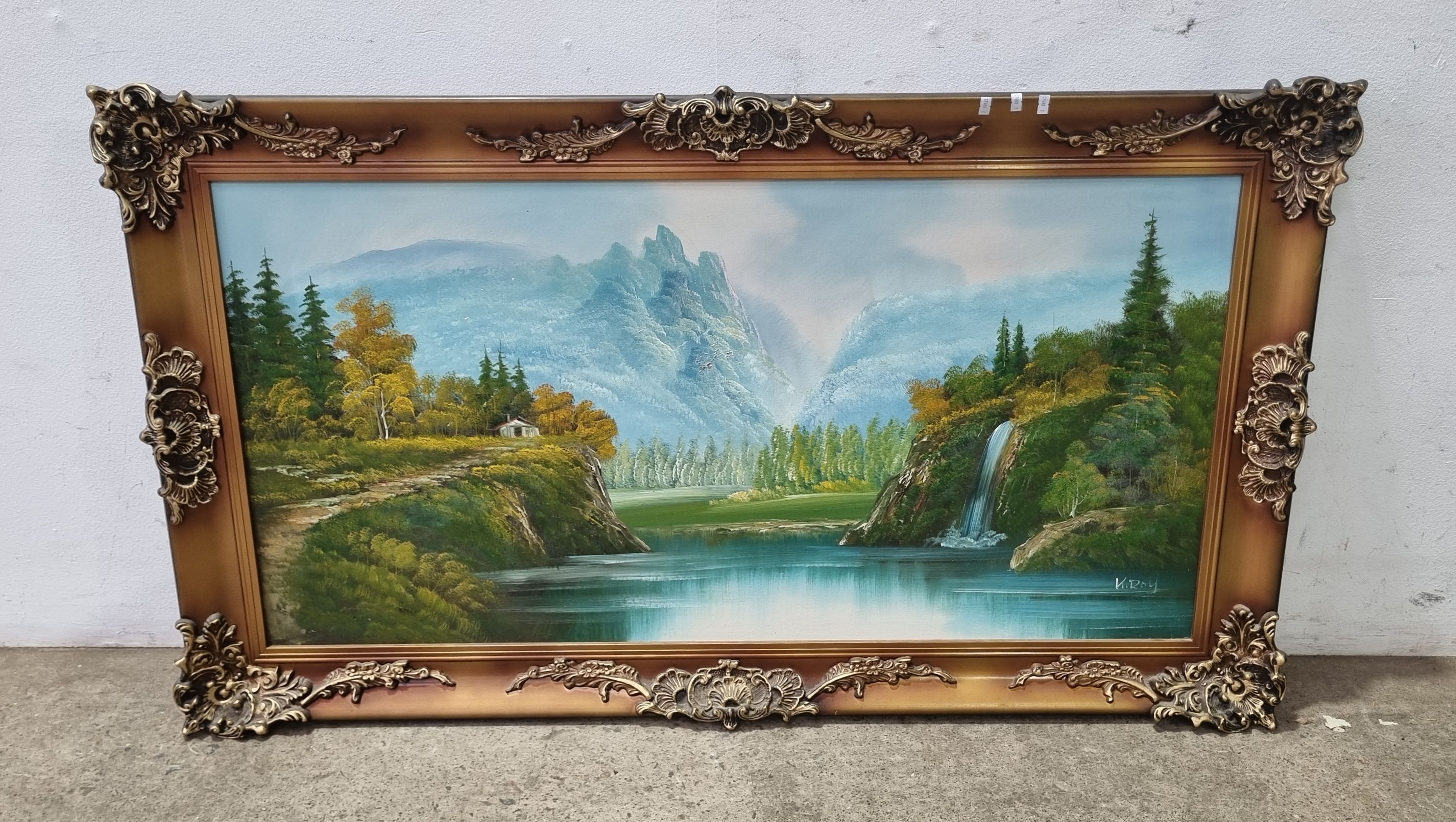 An Oil On Board
