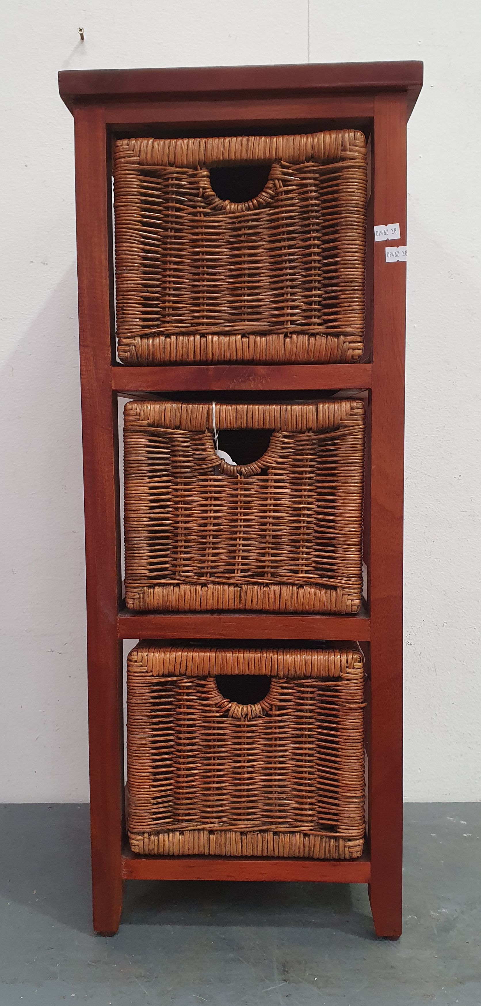 2327 · A TIMBER SHELVING UNIT