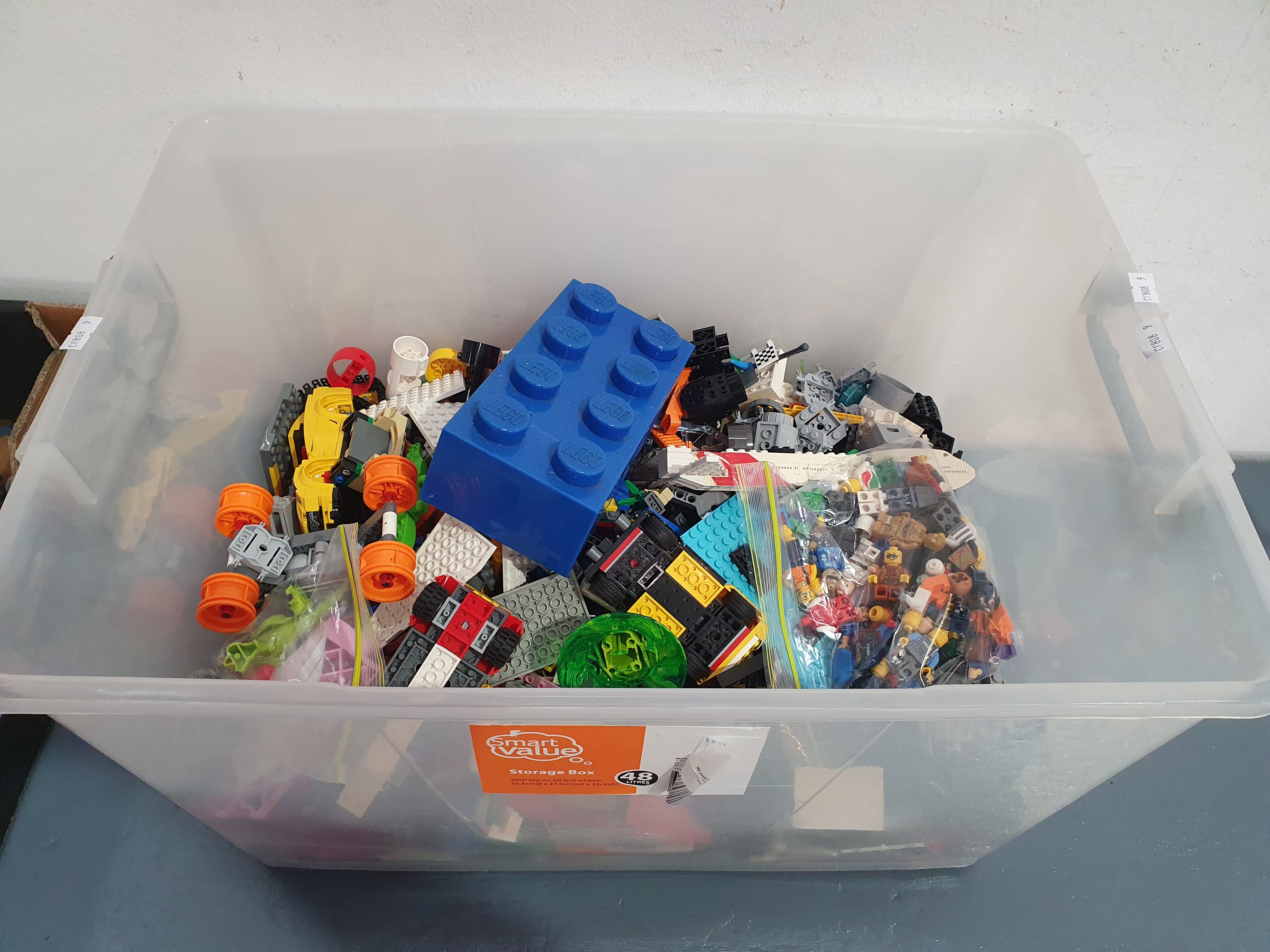 A Group Of Lego