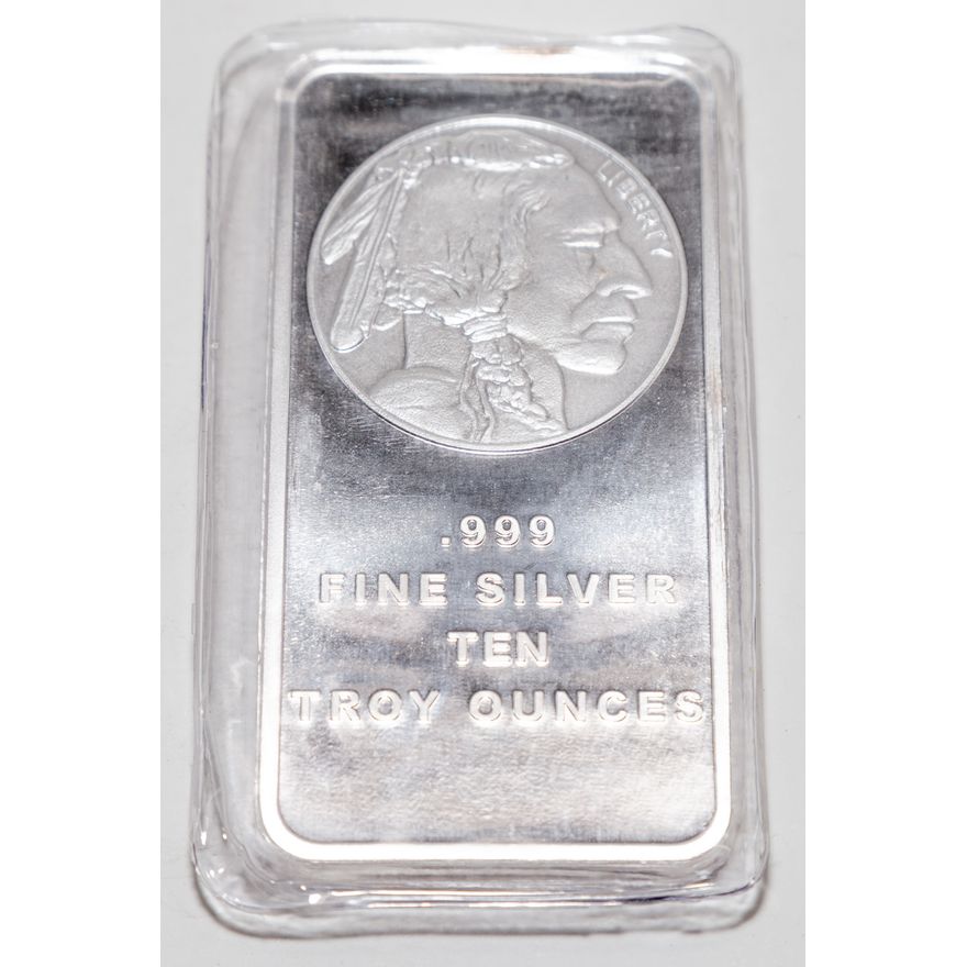 One 10 Ounce .999 Silver Bar
