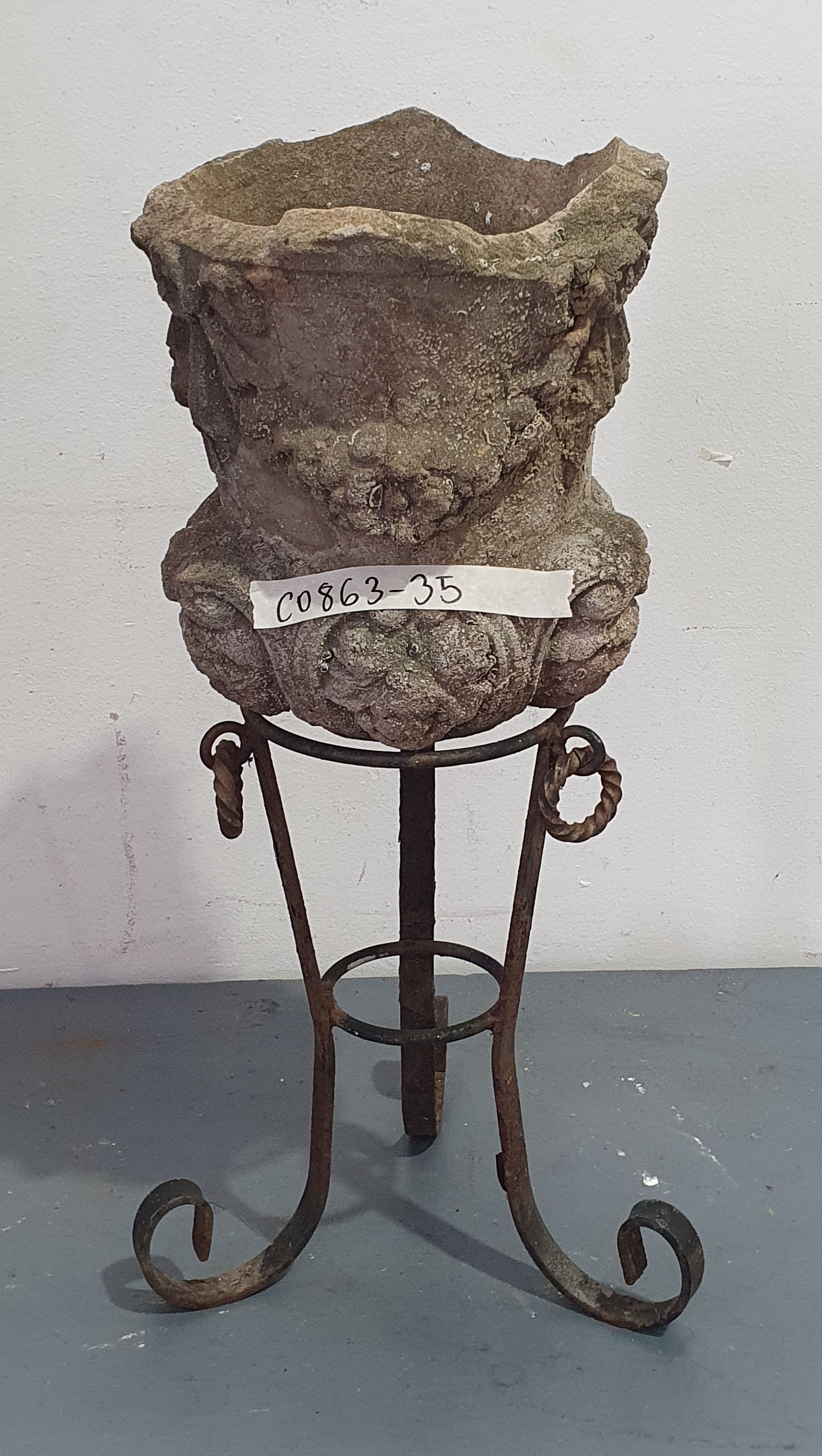 A Concrete Pot
