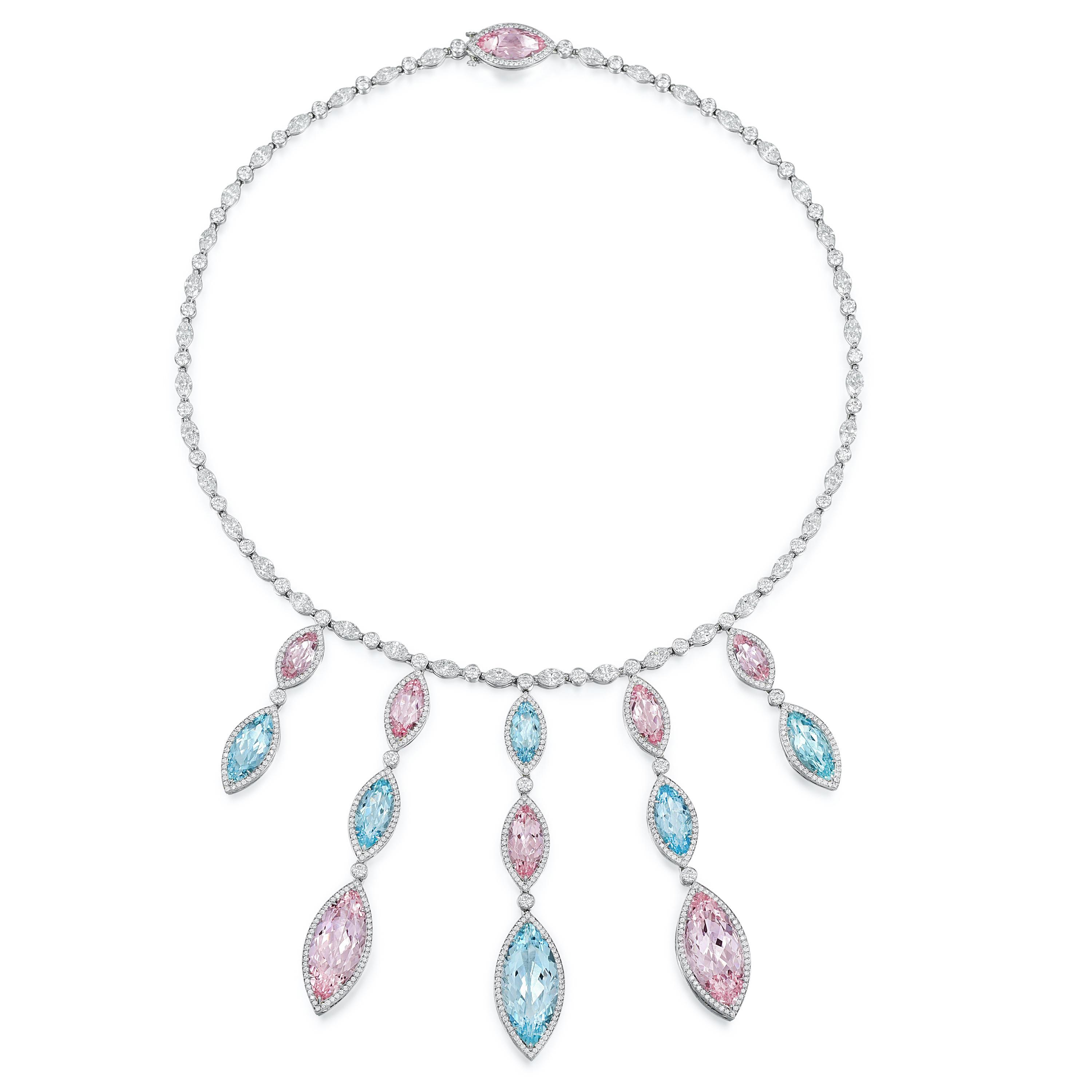 Tiffany \u0026 Co. Aquamarine Morganite and 