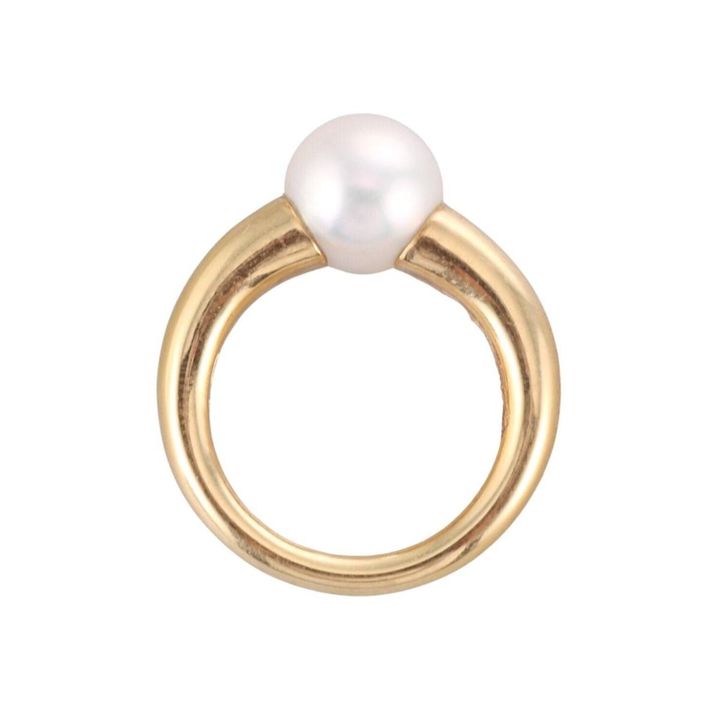 Mikimoto South Sea Pearl Gold Ring