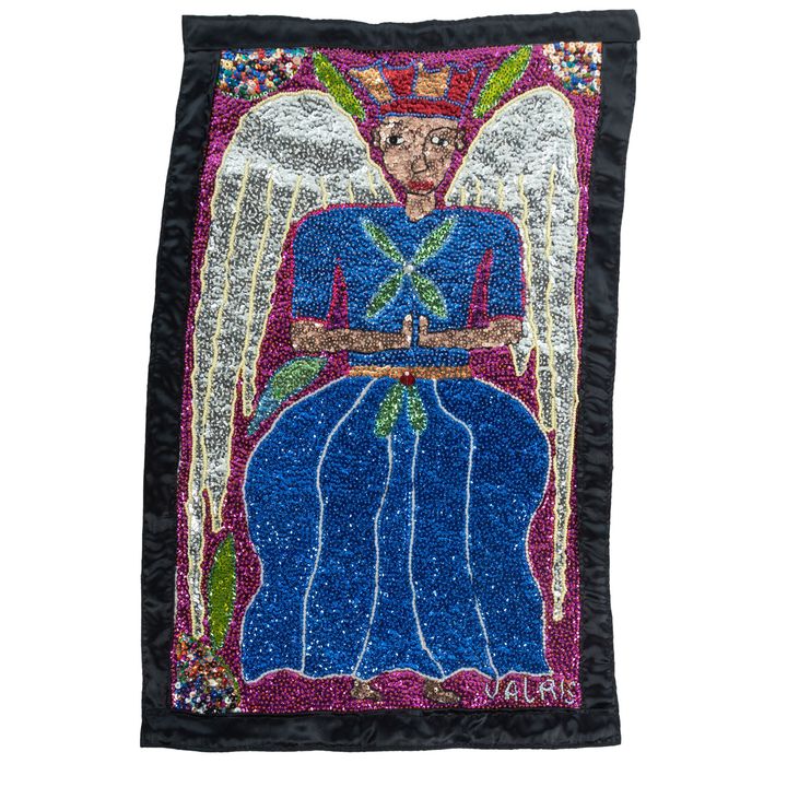 George Valris. Voodoo Priestess, tapestry