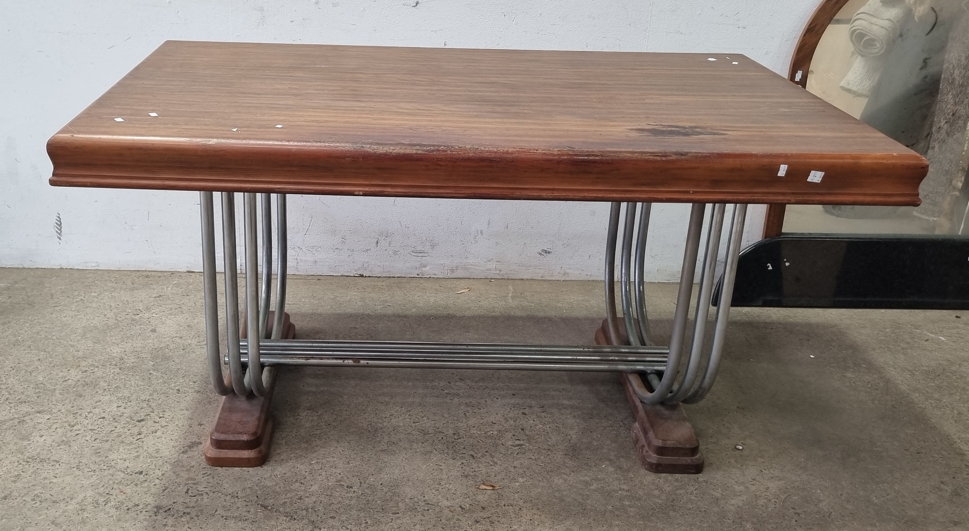 An Art Deco Dining Table