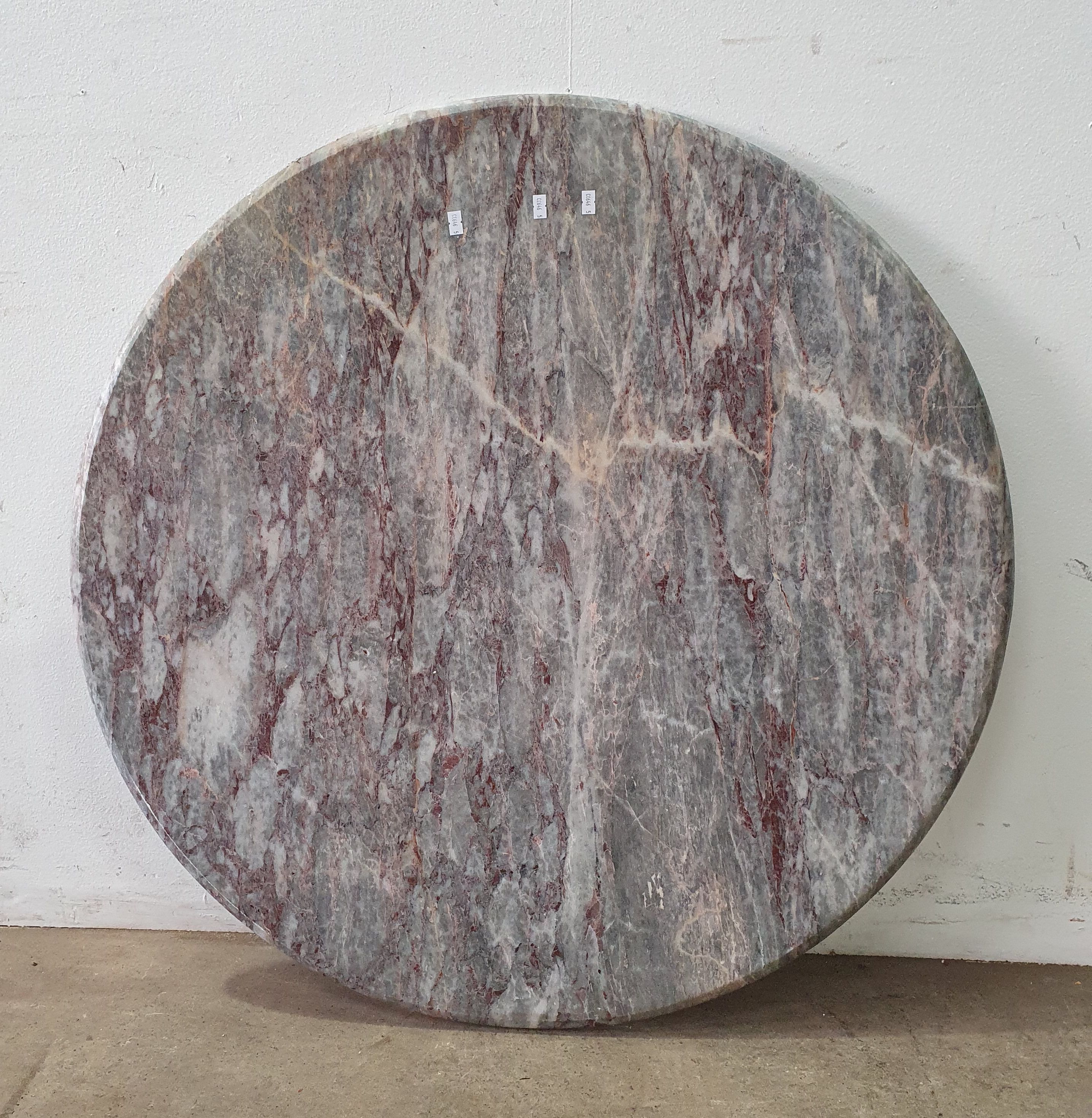 A Slab Of Circular Marble