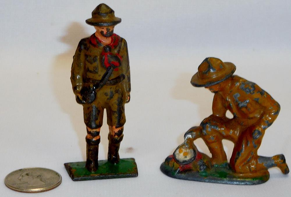 boy scout figurines