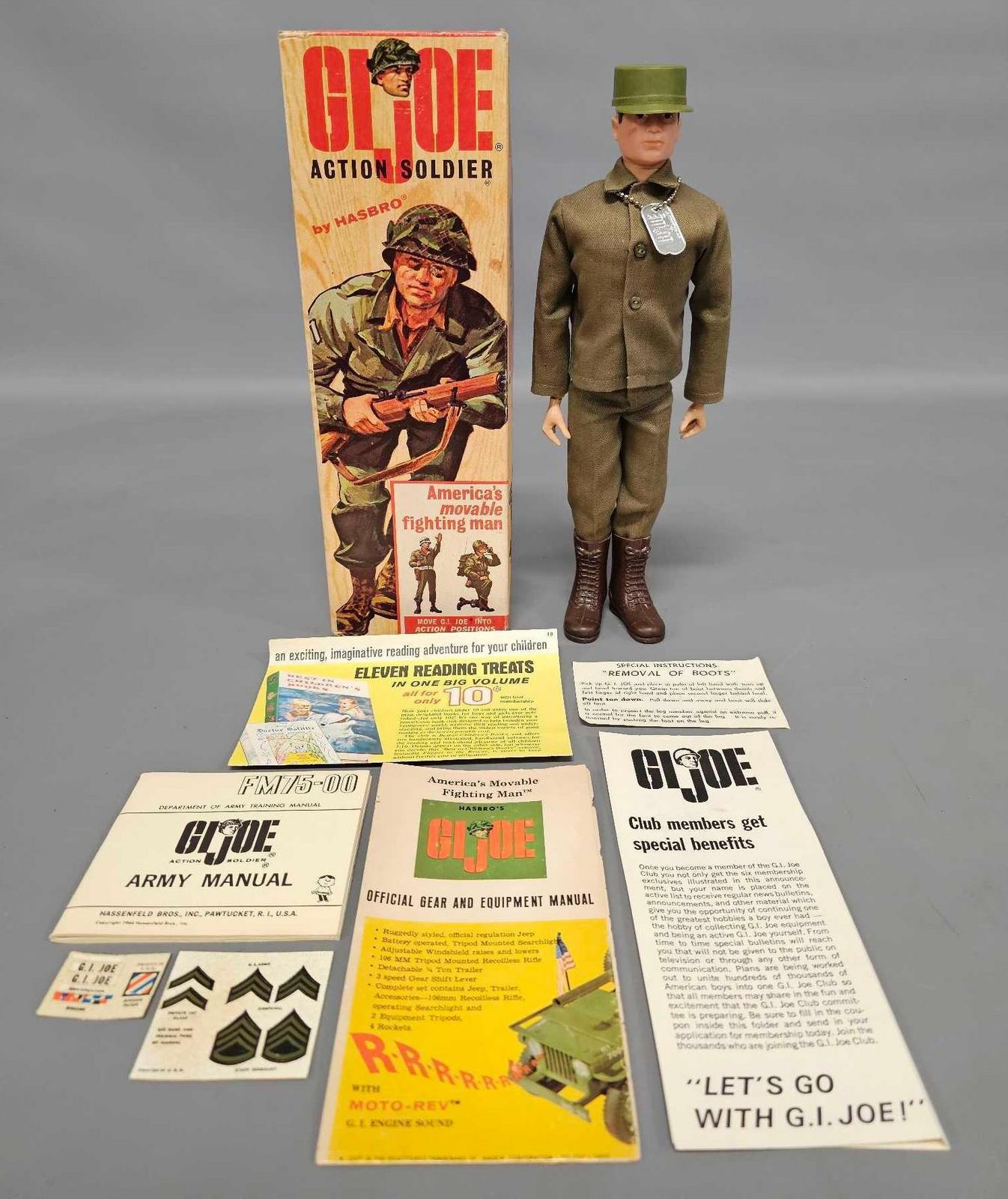 Fantastic Hasbro GI Joe Action Soldier in original box 7500