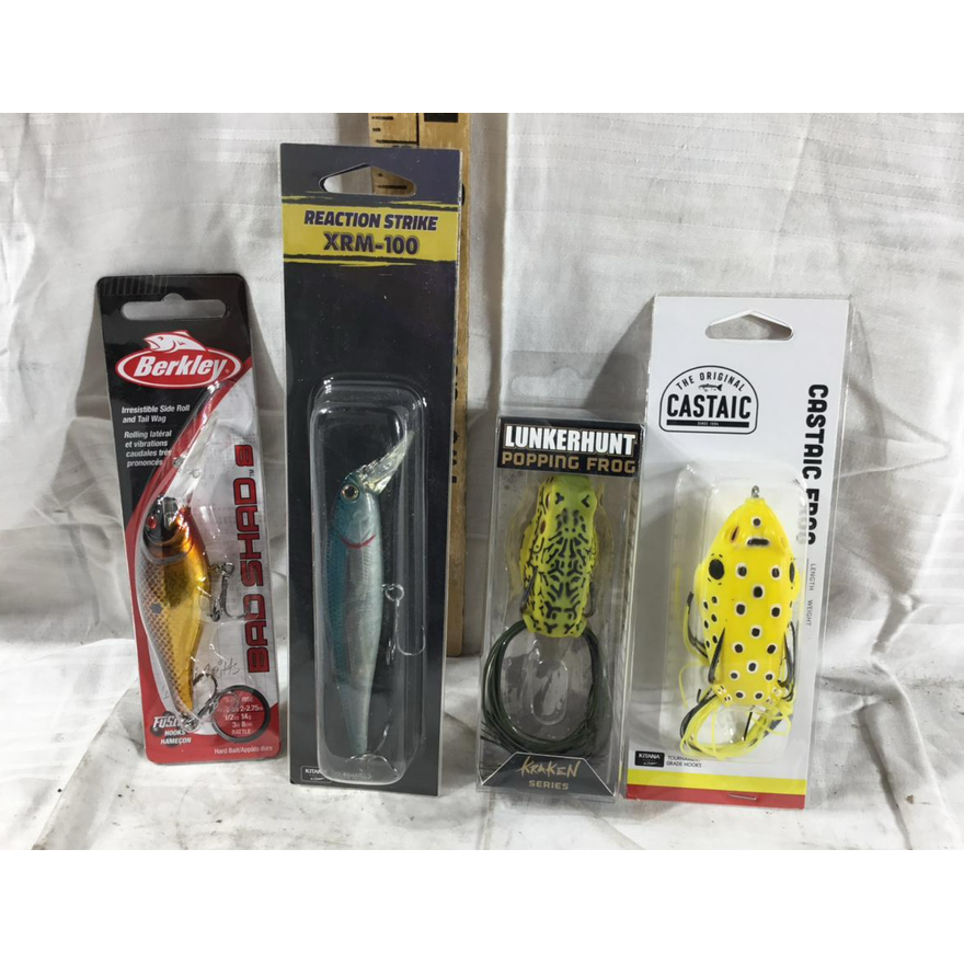 (4) Assorted Fishing Lures