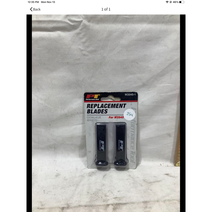 Performance Tool Replacement Blades For W2045