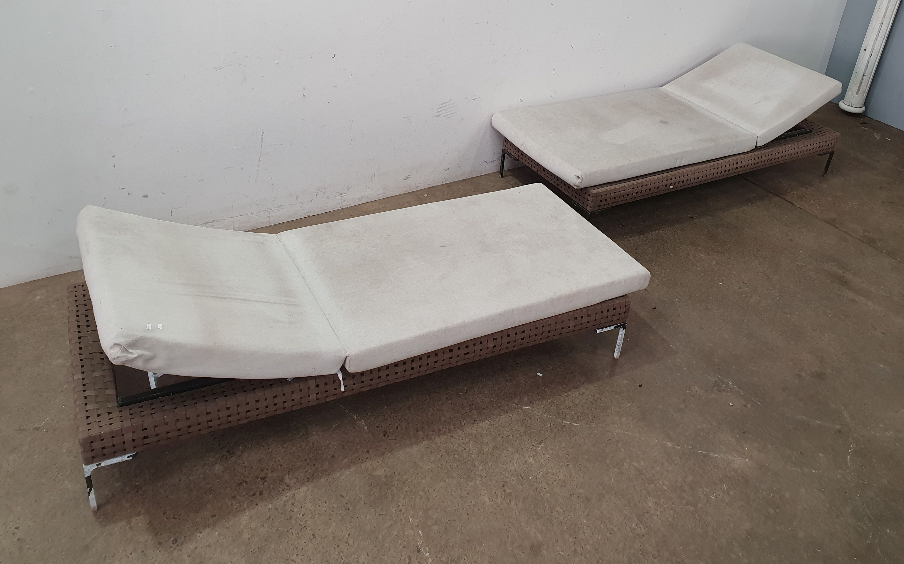 A Pair Of B&B Italia Sun Loungers