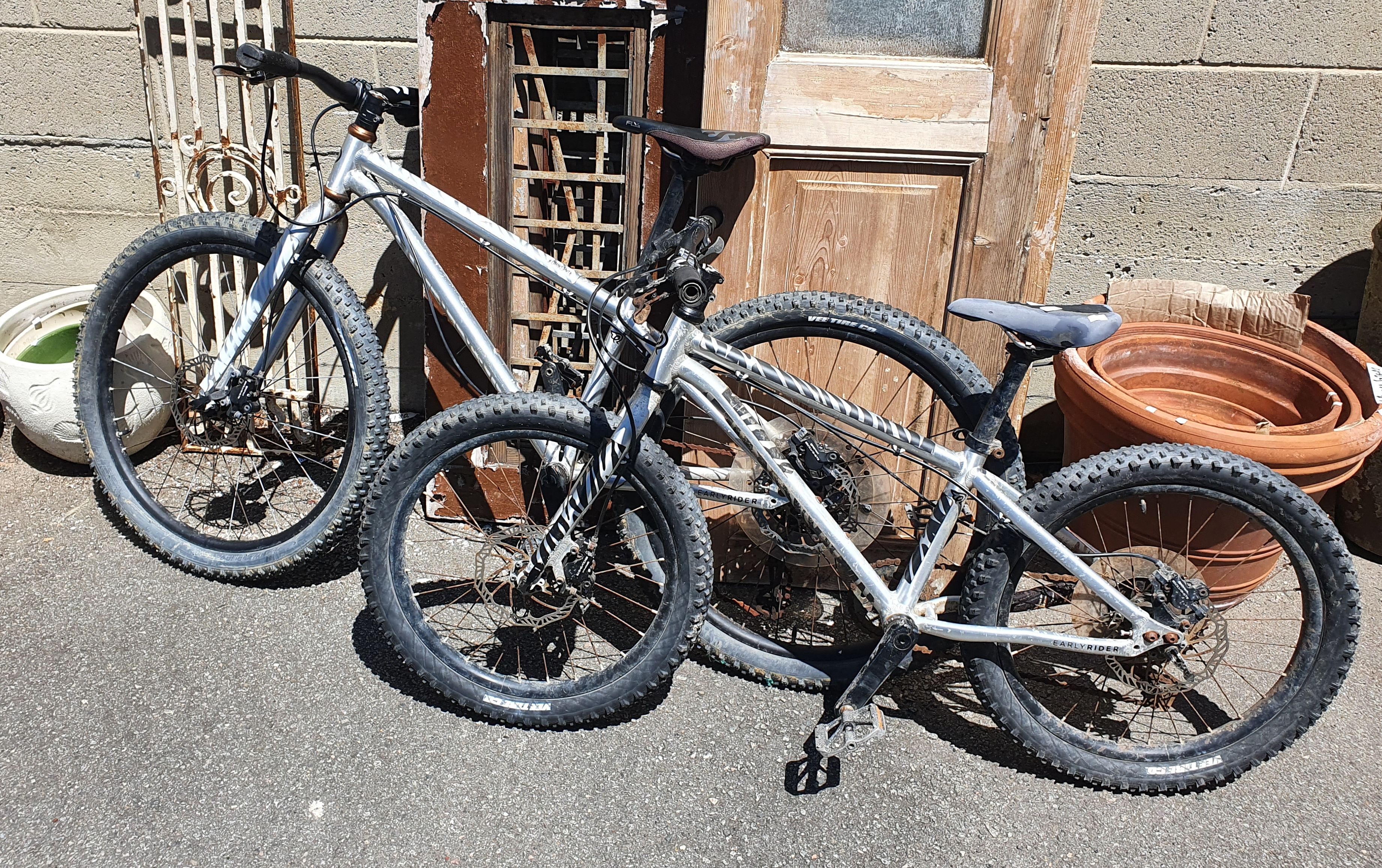 TWO DYEDBRO CHILDRENS BICYCLES
