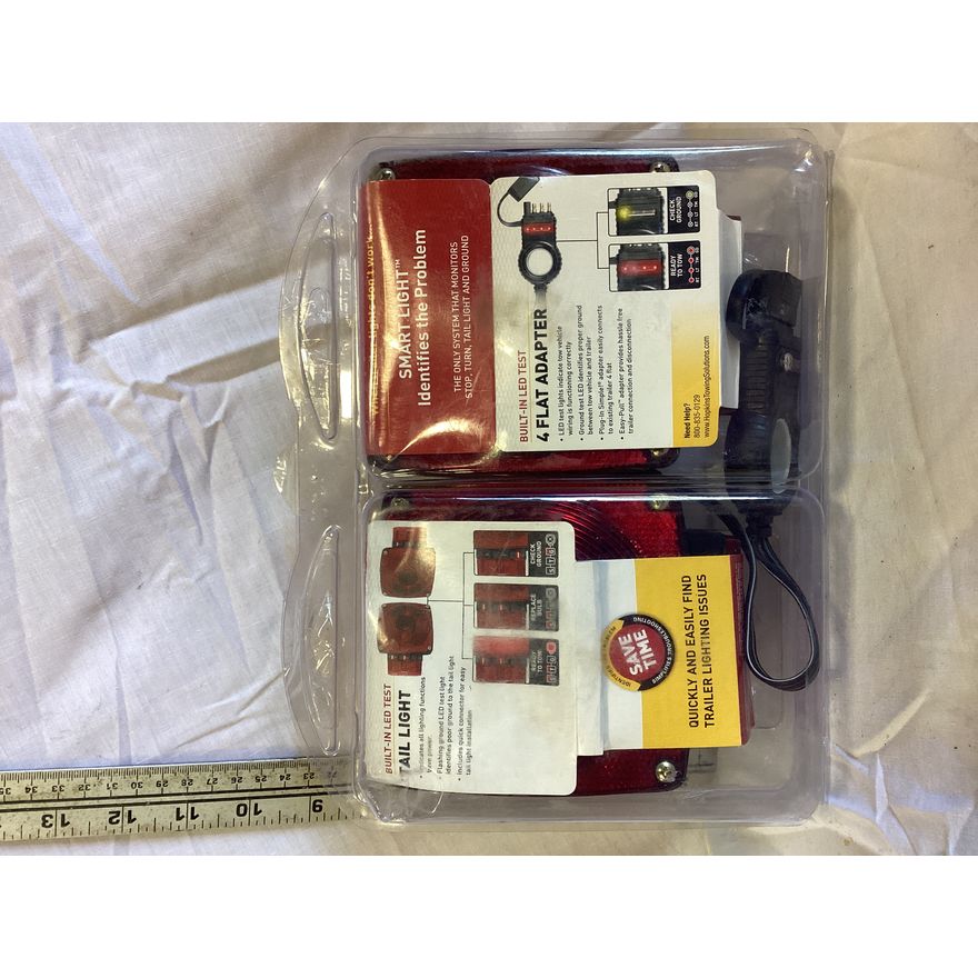 Smart Tail Light Built In LED Test Tail Light- 4 Flat Adapter