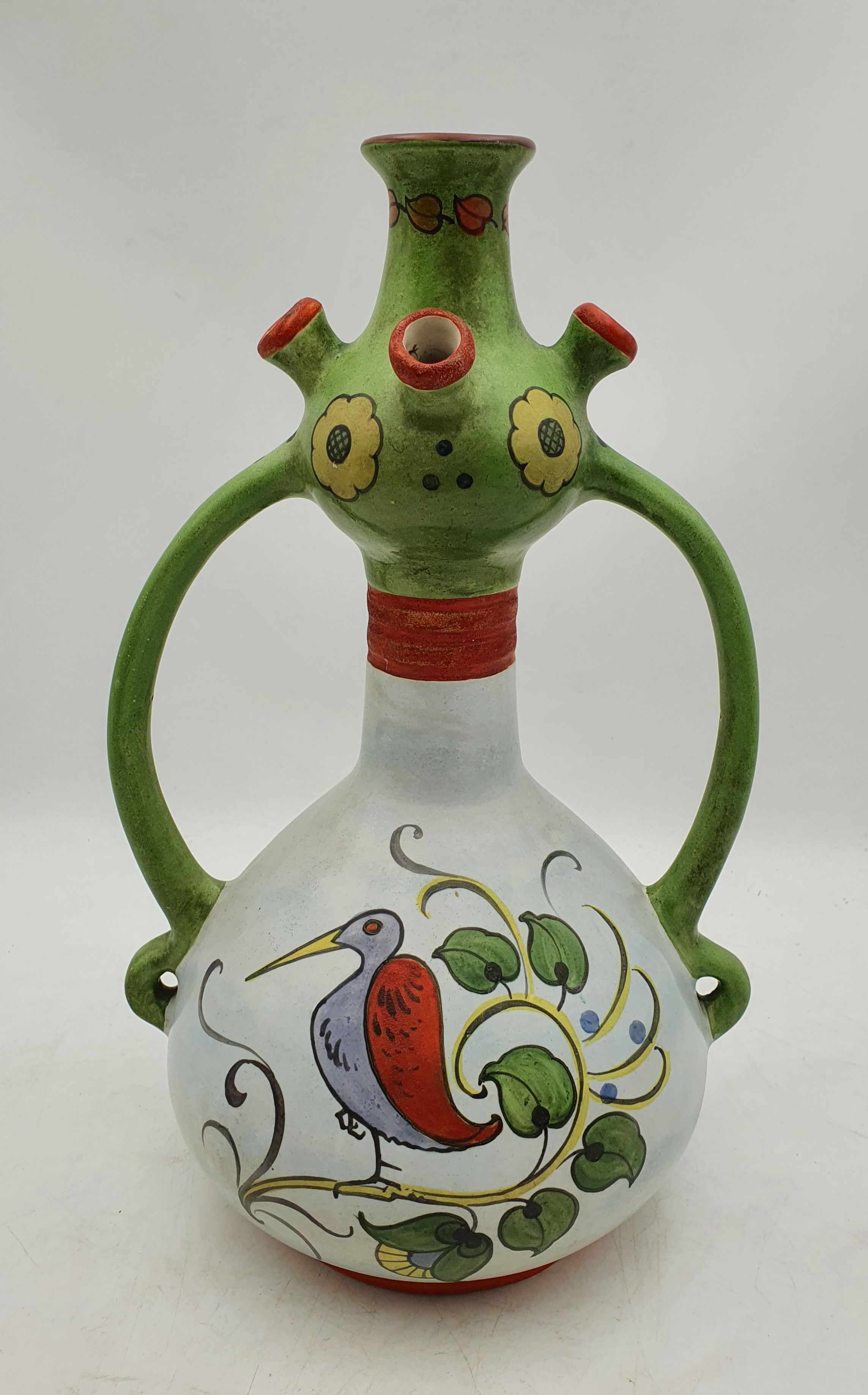 A Bavaria Multi-Spout Ceramic Vase