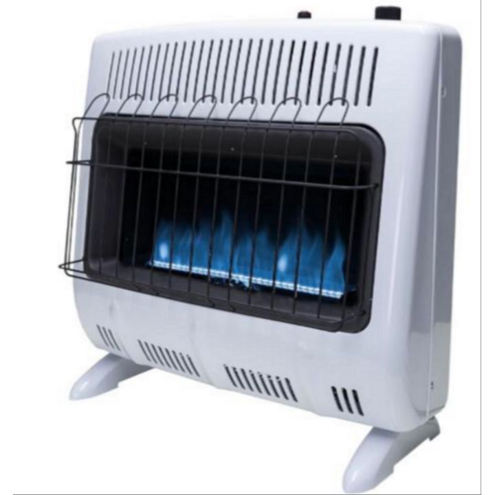 Mr. Heater 20,000 BTU/HR Liquid Propane Vent Free Blue Flame Heater with Thermostat