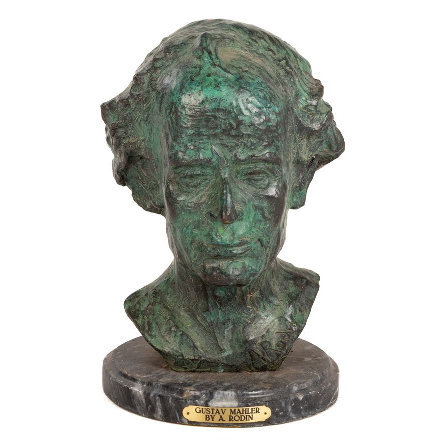 After Auguste Rodin. Gustav Mahler, bronze