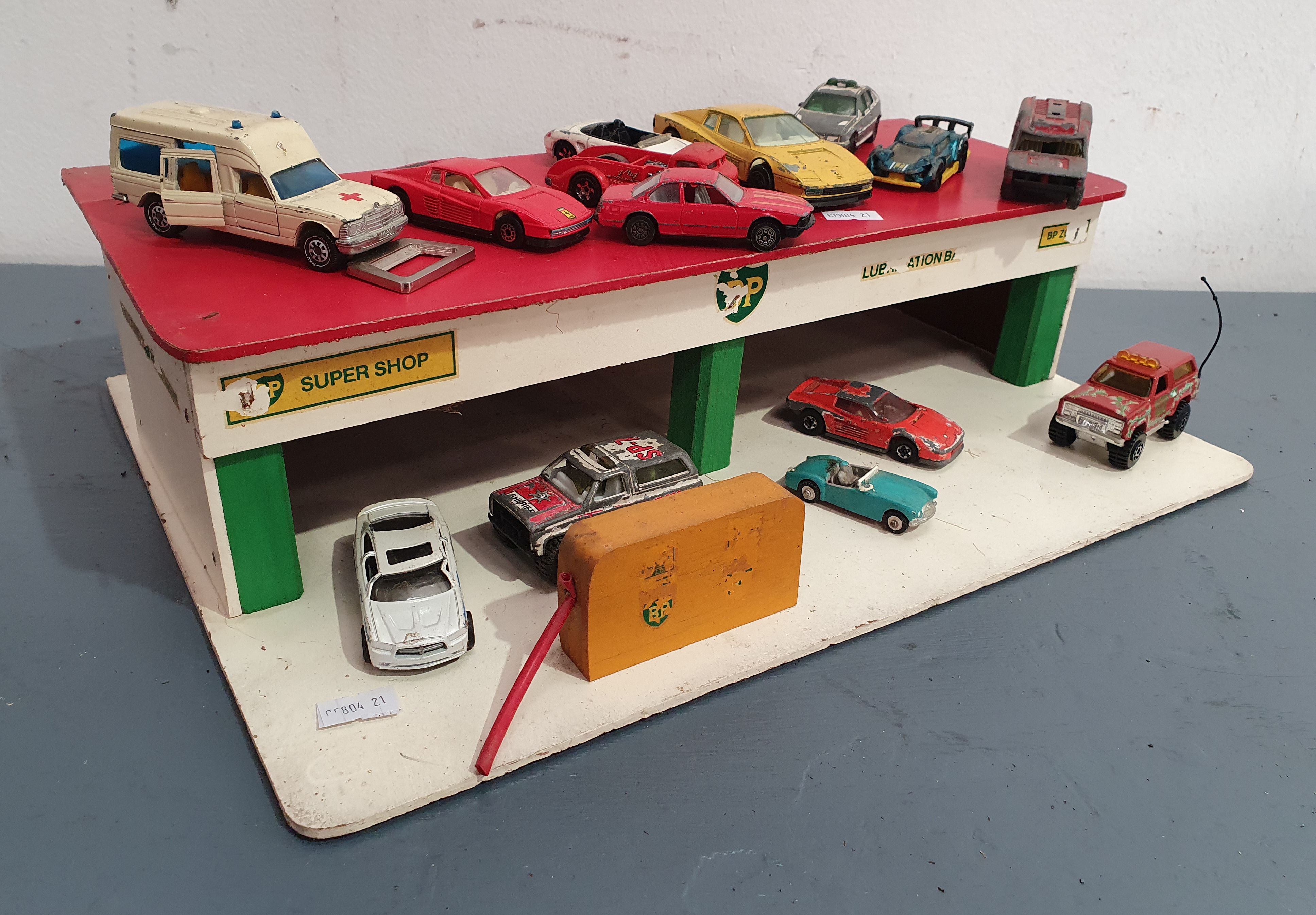 A Vintage Toy Garage