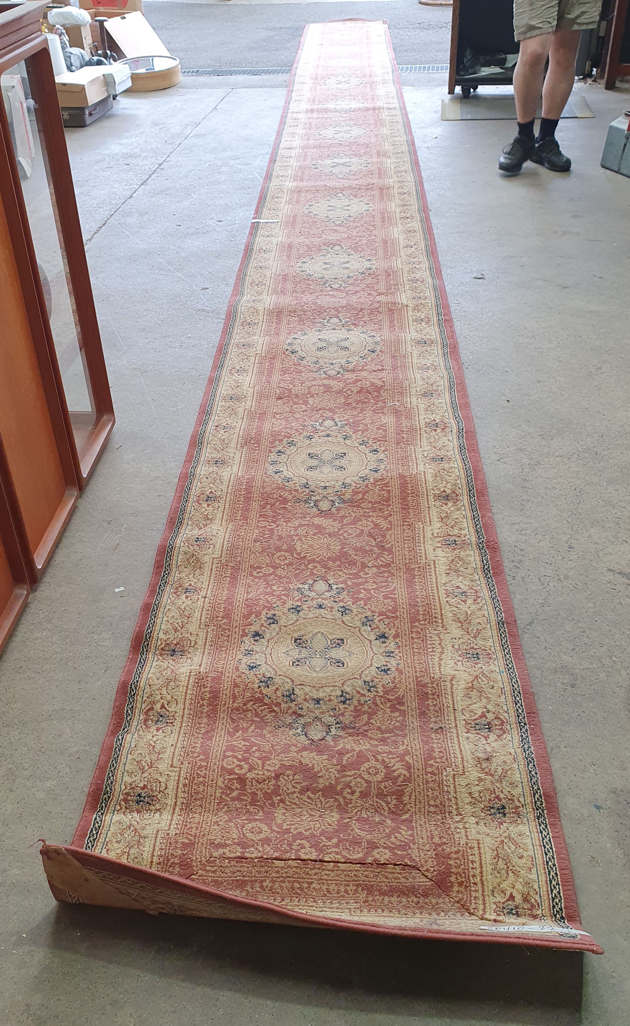 A Woolen Machine Made Hall Runner