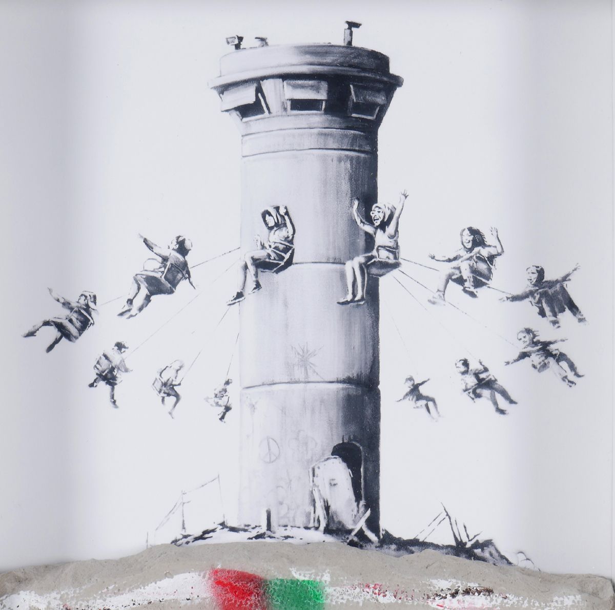 Banksy (British, b.1974) BANKSY WALLED OFF HOTEL BOX SET PRINT 