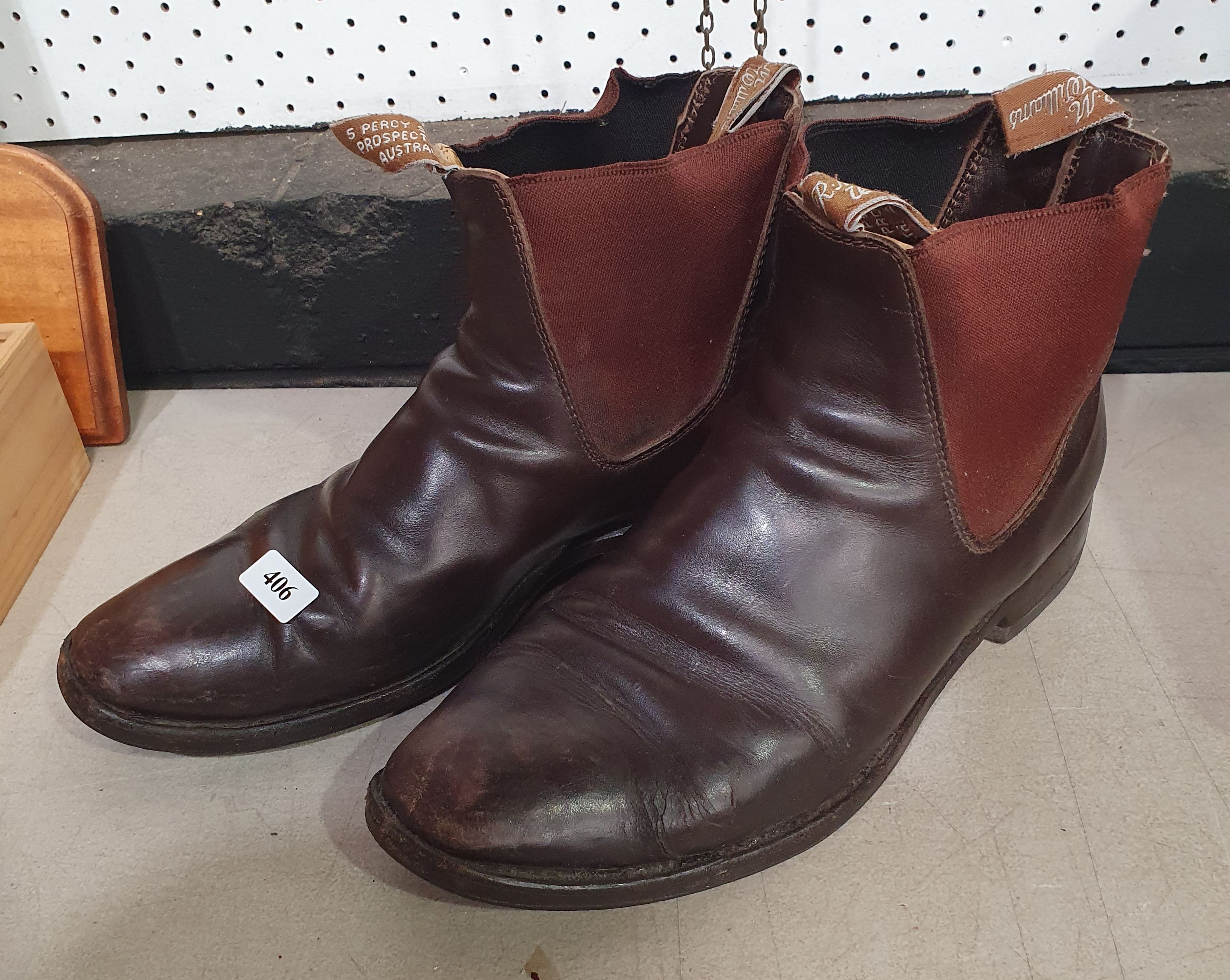 A PAIR OF R M WILLIAMS BOOTS