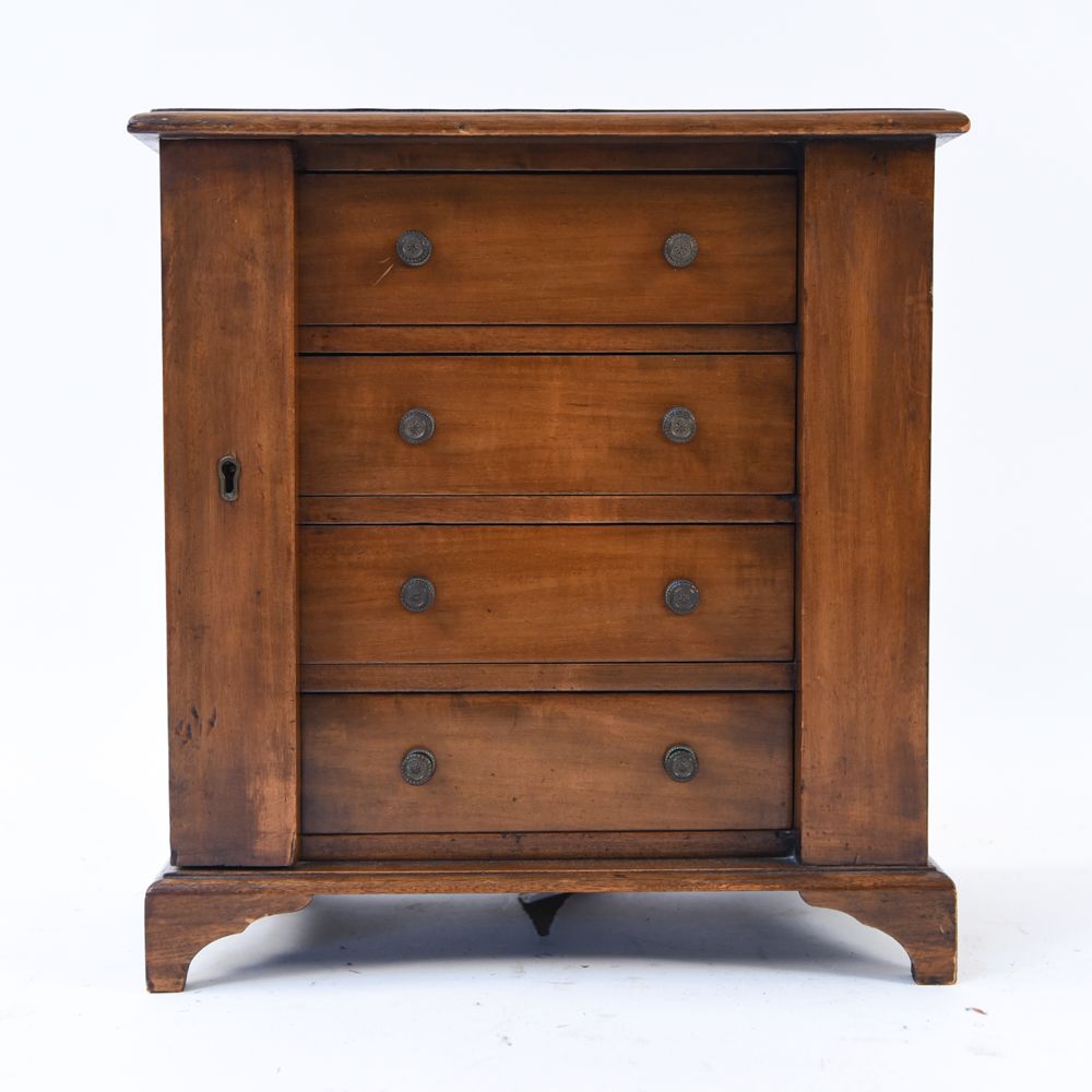Miniature Lock Side Jewelry Chest Of Drawers Lofty Marketplace