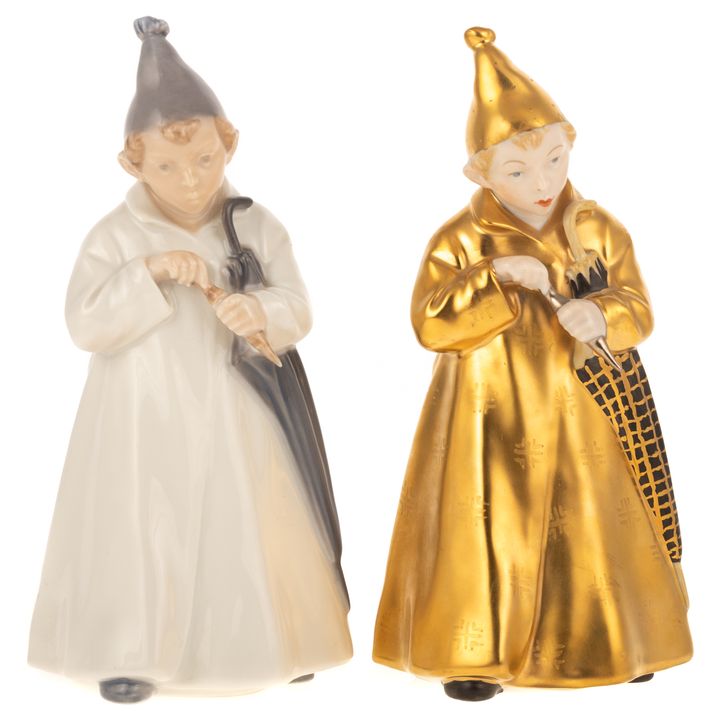Two Royal Copenhagen The Sandman Figures