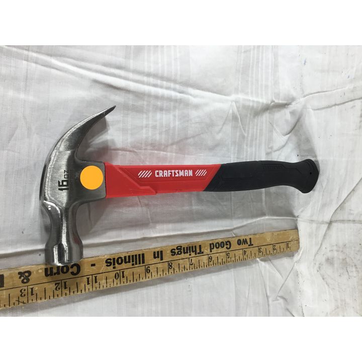 Craftsman 16 Oz Fiberglass Handle Hammer