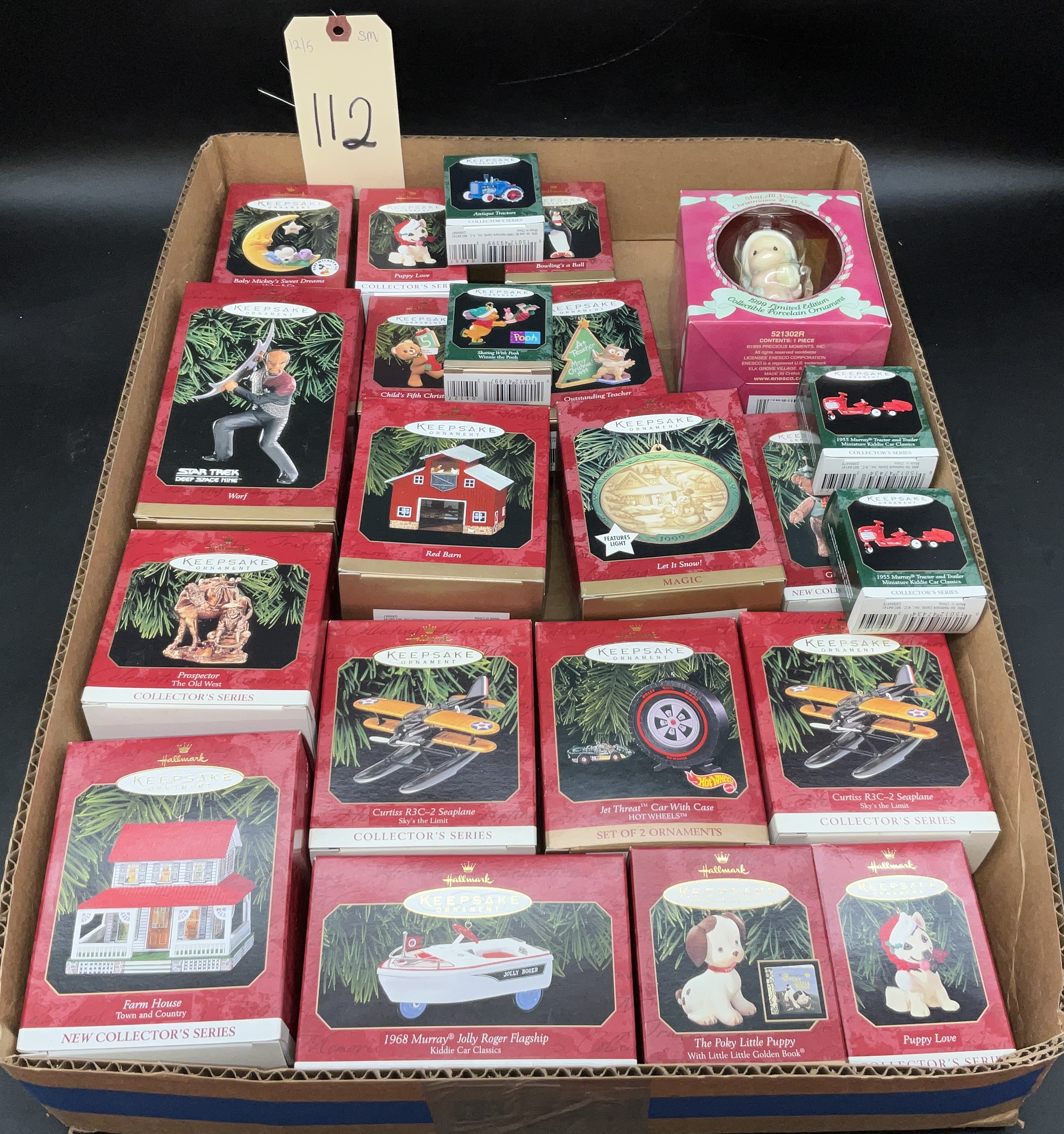HALLMARK KEEPSAKE ORNAMENTS Teel Auctions