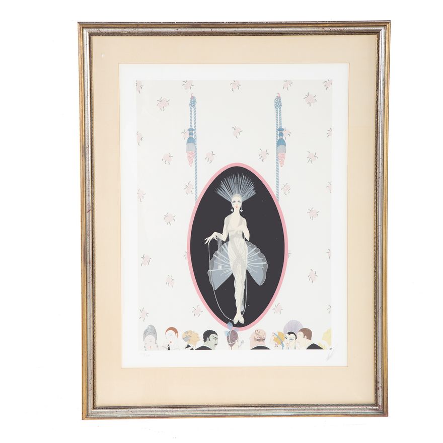Erte. "The Portrait," serigraph