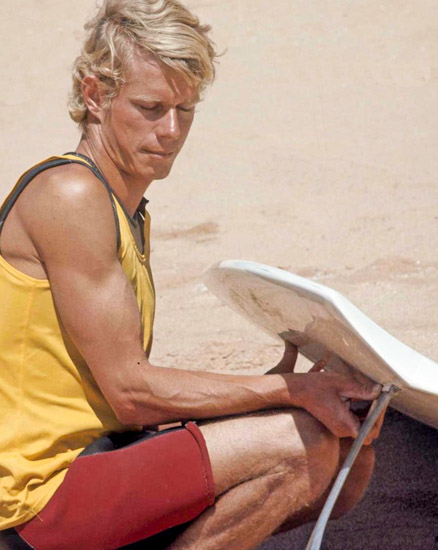 1967 Midget Farrelly Stringerless by Gordon & Smith Surfboards