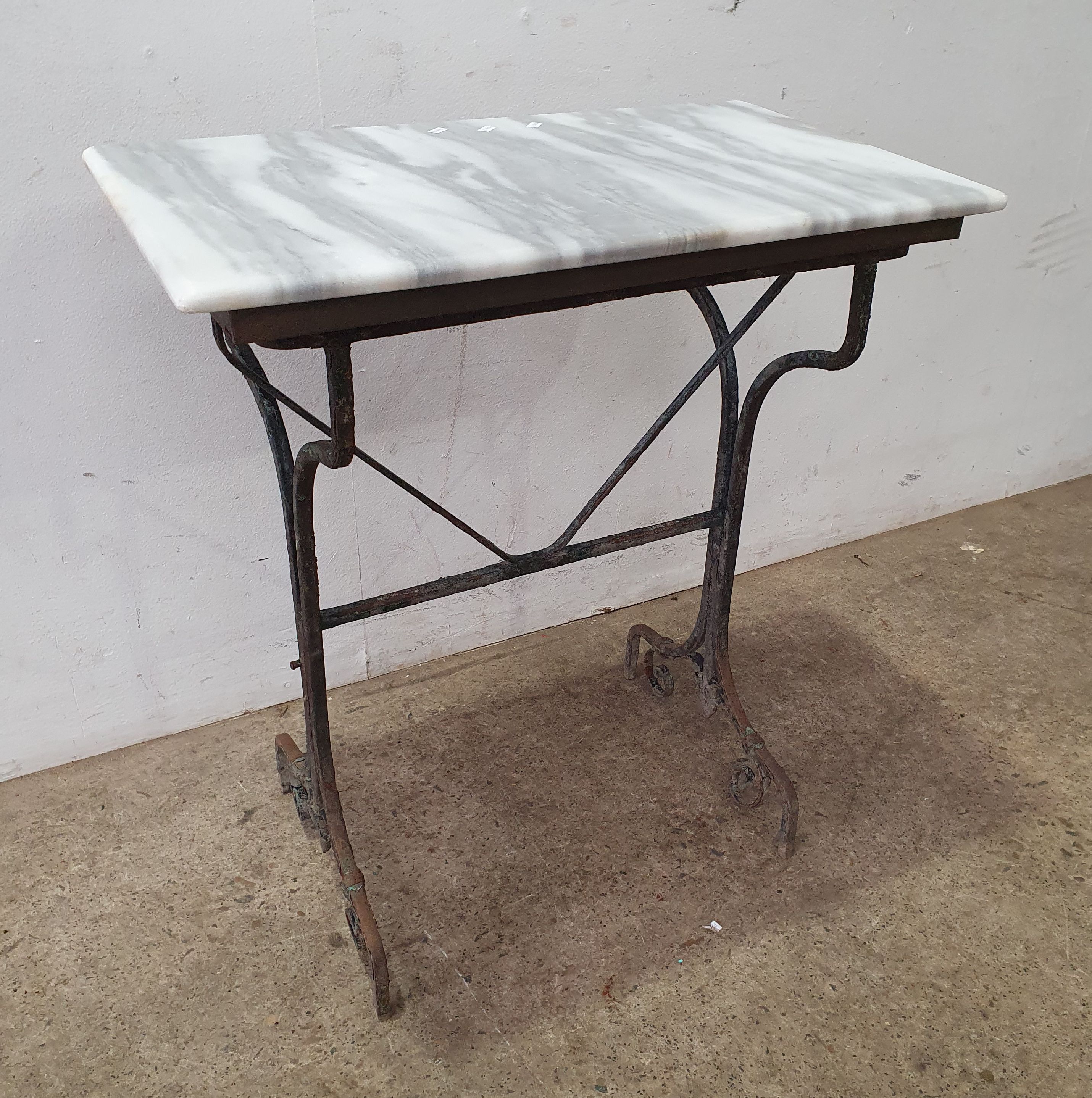 A Marble Top Table